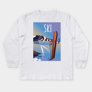 Ski Kids Long Sleeve T-Shirt